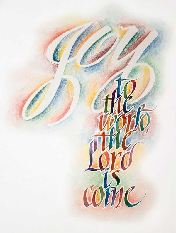Joy to the World artwork, attempt #2 (with video) | Steve Husting's