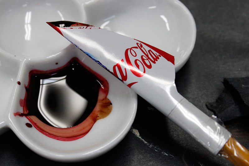 Making a folded pen or cola pen Steve Husting's Calligraphy