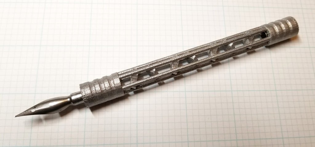 Prototype of an aluminum holder