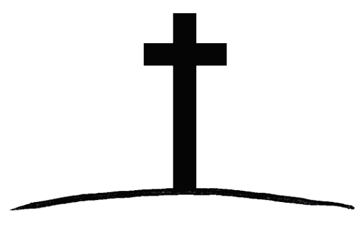 picture of cross on hill