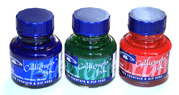 ink bottles