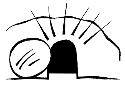 picture of open tomb